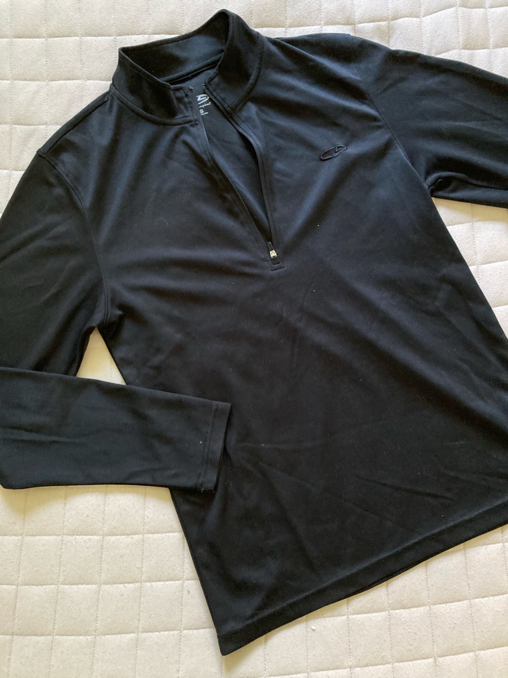 Champion Women's Black Zip-Up Training Pullover